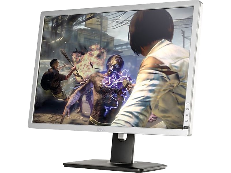 Dell UltraSharp U2412MB Refurbished 24" LED Monitor, Dark Gray