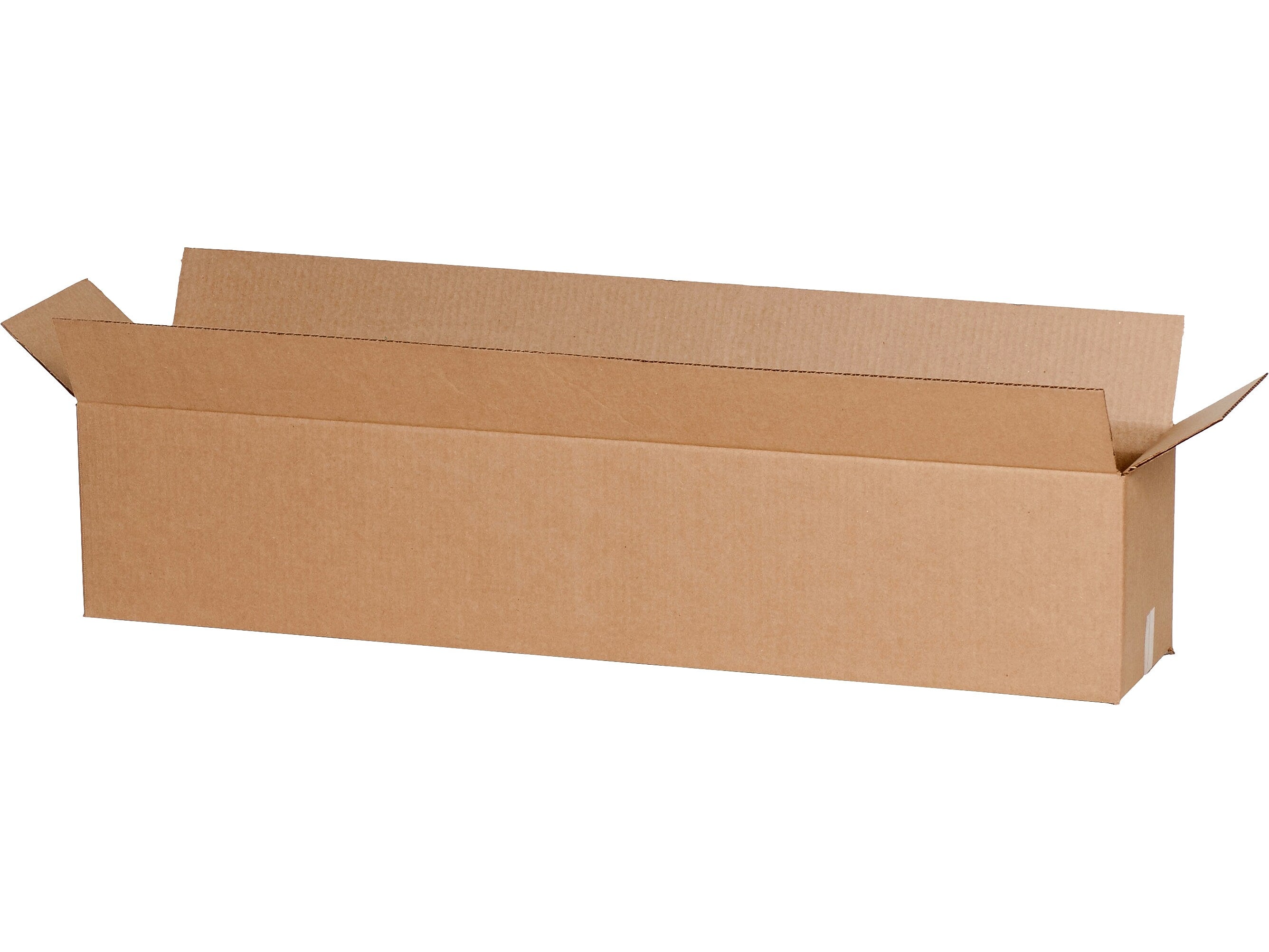36" x 8" x 4" Shipping Box, 32 ECT, Kraft, 25/Bundle (BS360804)