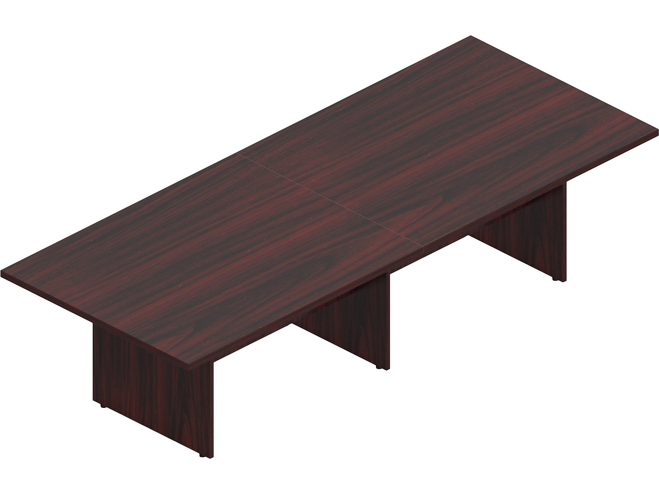 Offices To Go Superior 120" Conference Table, American Mahogany (TDSL12048RECSAML)