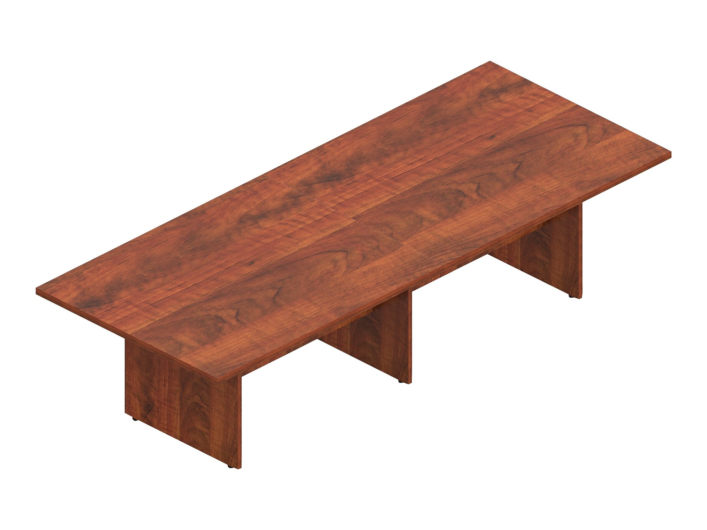 Offices To Go Superior 120" Conference Table, American Dark Cherry (TDSL12048RECSADC)