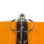 JAM Paper Heavy Duty 1 1/2" 3-Ring Flexible Poly Binders, Orange (762T15OR)
