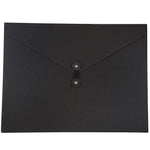 JAM Paper Portfolio Case with Drawstring Closure, Black (3039 202)