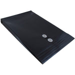 JAM Paper Plastic Document File, Legal, Black, 12/Pack (119B1BL)