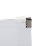 JAM Paper Plastic Envelopes with Zip Closure, Index, 5.25 x 8, Clear, 12/Pack (920Z1CL)