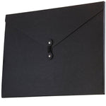 JAM Paper Portfolio Case with Drawstring Closure, Black (3039 202)