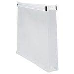 JAM Paper Plastic Envelopes with Zip Closure, Small, 4.5 x 6.5, Clear, 12/Pack (473Z1CL)