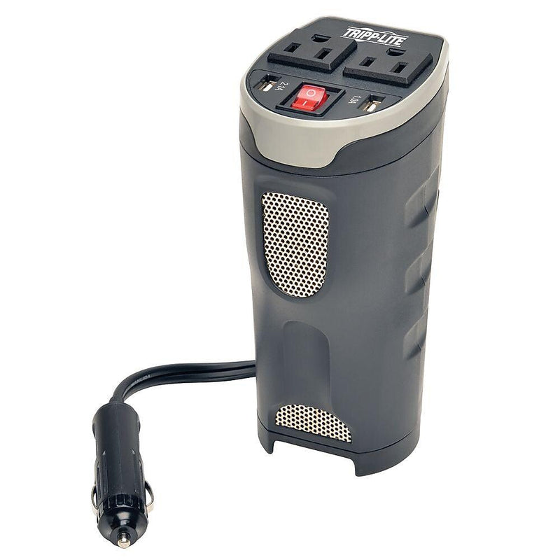 Tripp Lite PowerVerter Ultra-Compact Vehicle Power Inverter, 200W (PV200CUSB)