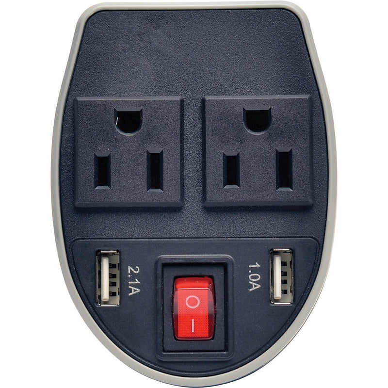 Tripp Lite PowerVerter Ultra-Compact Vehicle Power Inverter, 200W (PV200CUSB)