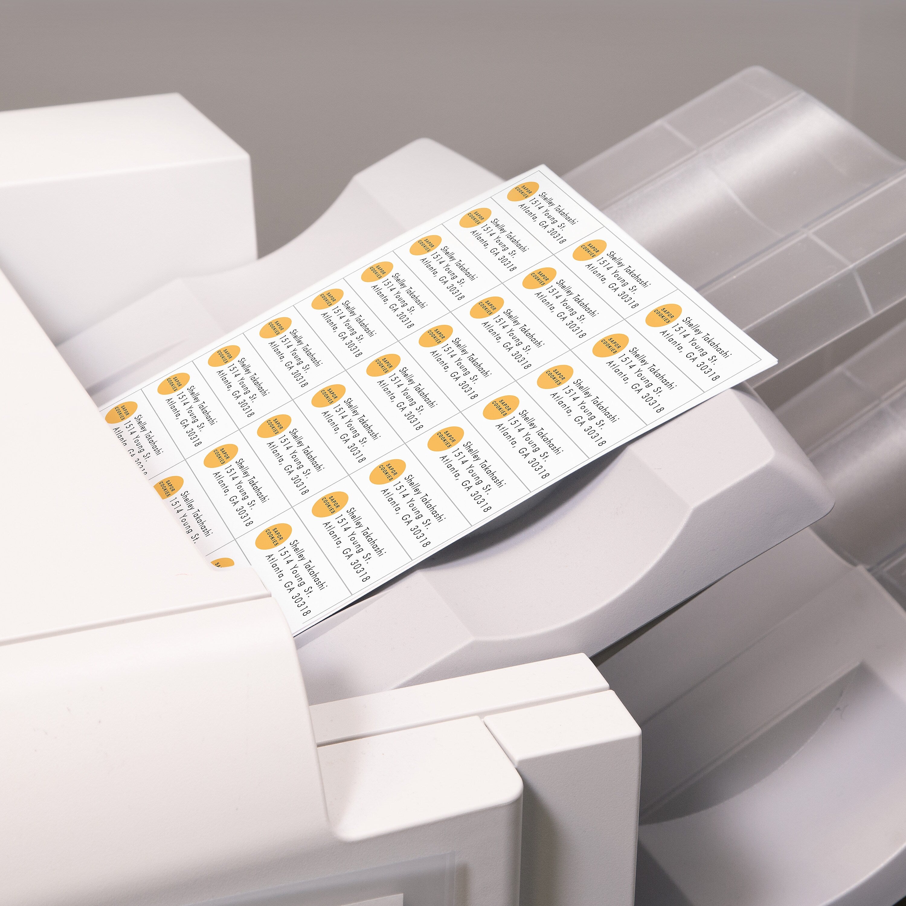 Avery Address Labels for Copiers, 1" x 2-13/16", White, 8,250 Labels/Pack (5332)