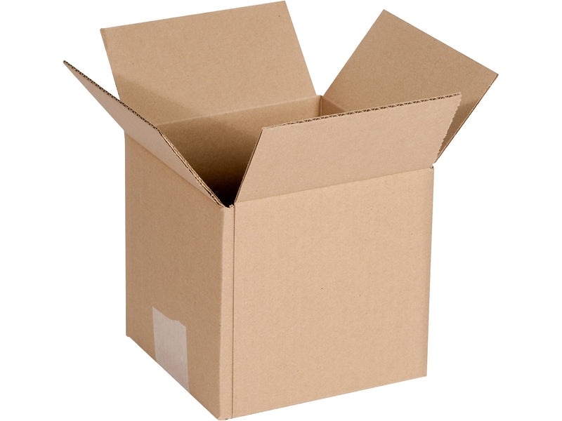 6" x 6" x 6" Shipping Box, 48 ECT, Double Wall, Kraft, 15/Bundle (BS060606HDDW)