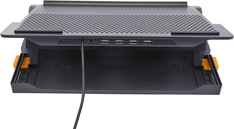 Targus Chill Mat+ for 17" Laptops, 4-Port USB HUB, Black (AWE81US)
