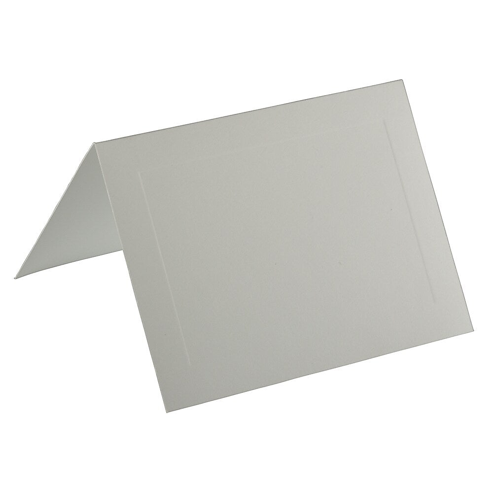 JAM Paper Smooth Business Notecards, White Panel, 500/Box (309927B)