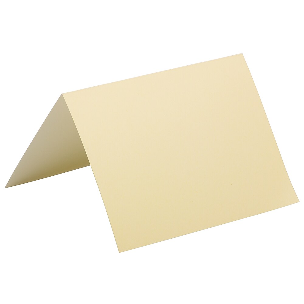 JAM Paper Smooth Notecards, Ivory, 25/Pack (309920C)