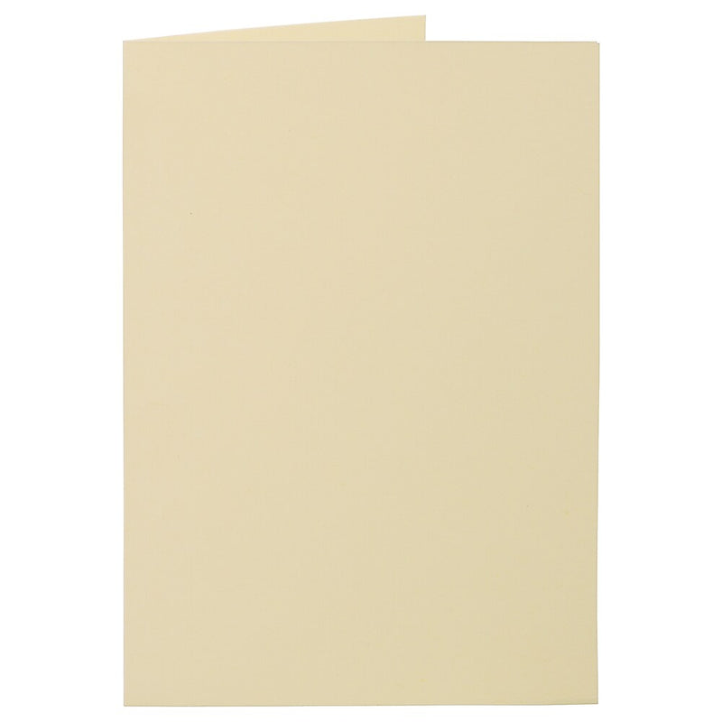 JAM Paper Smooth Notecards, Ivory, 25/Pack (309920C)