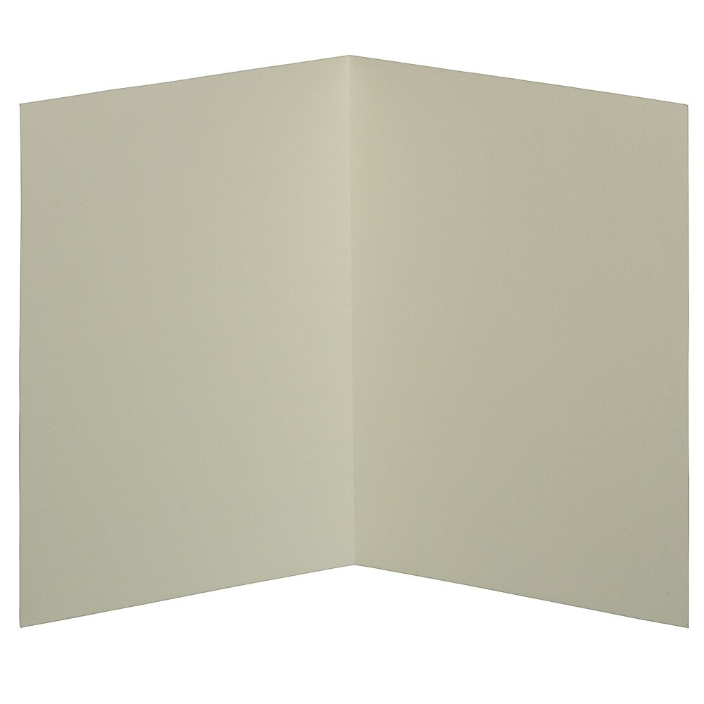 JAM Paper Smooth Personal Notecards, Ivory, 25/Pack (309940C)
