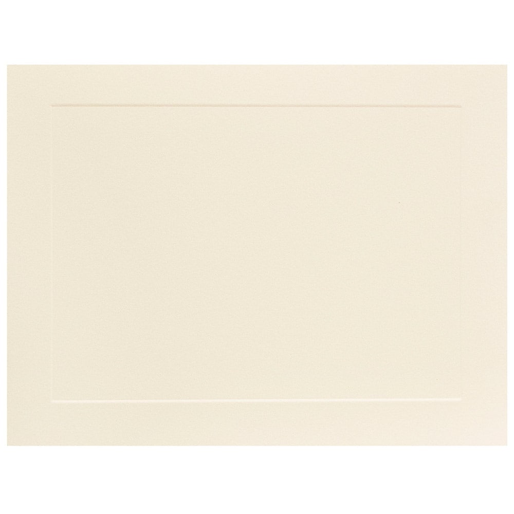 JAM Paper Smooth Personal Notecards, Ivory, 500/Box (0175981B)