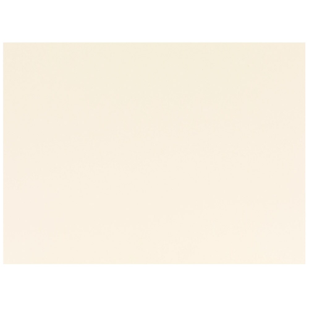 JAM Paper Smooth Personal Notecards, Ivory, 500/Box (0175991B)