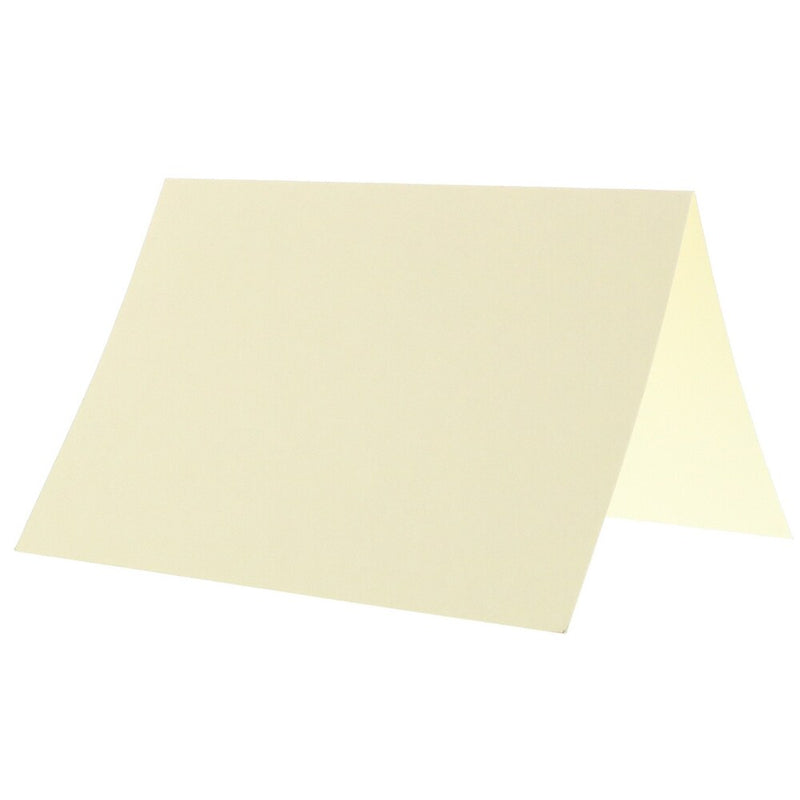 JAM Paper Smooth Formal Notecards, Ivory Linen, 100/Pack (309877)