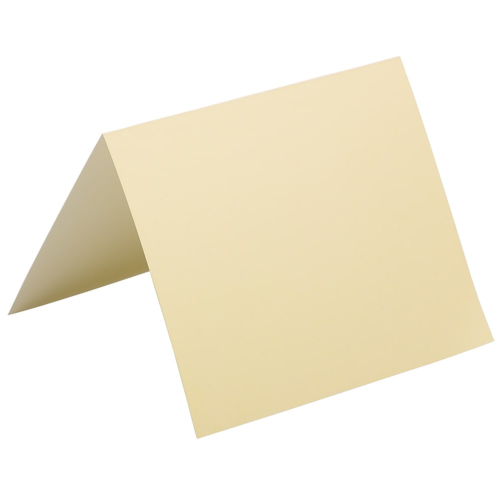 JAM Paper Smooth Notecards, Ivory, 100/Pack (309908)