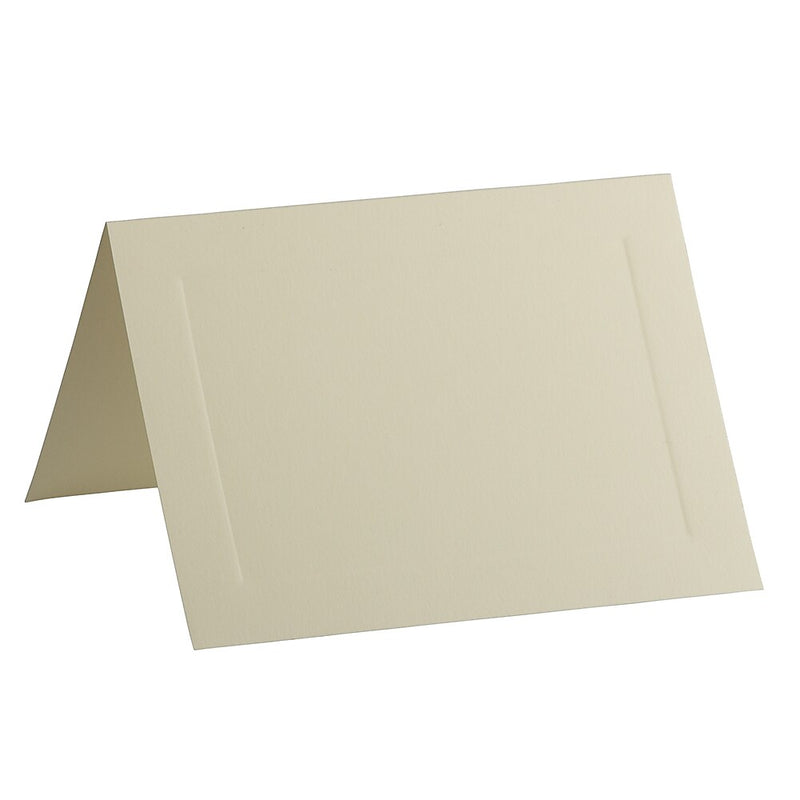 JAM Paper Smooth Formal Notecards, Ivory Panel, 100/Pack (309932)