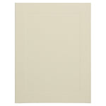 JAM Paper Smooth Formal Notecards, Ivory Panel, 100/Pack (309932)