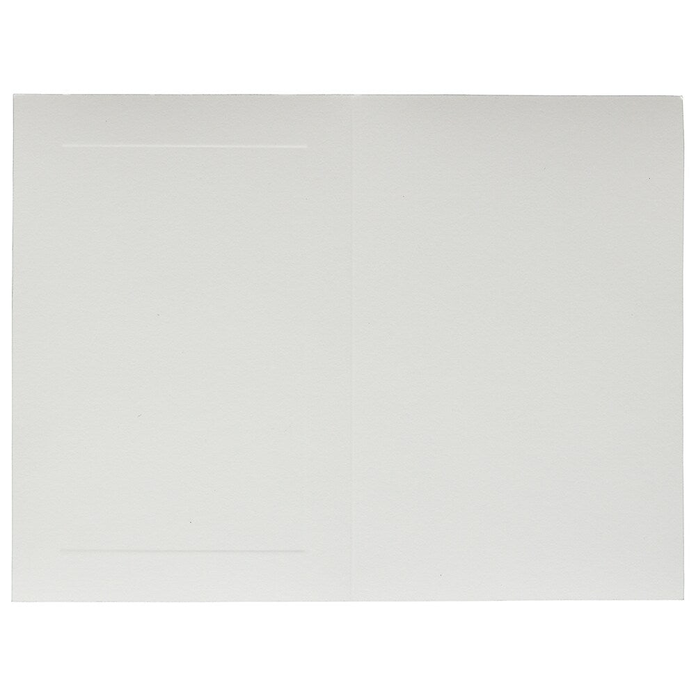 JAM Paper Smooth Notecards, Ivory, 25/Pack (309920C)