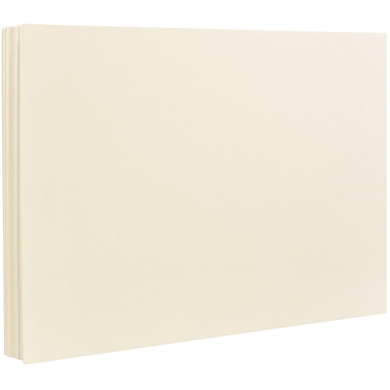 JAM Paper Smooth Personal Notecards, Ivory, 500/Box (0175971B)