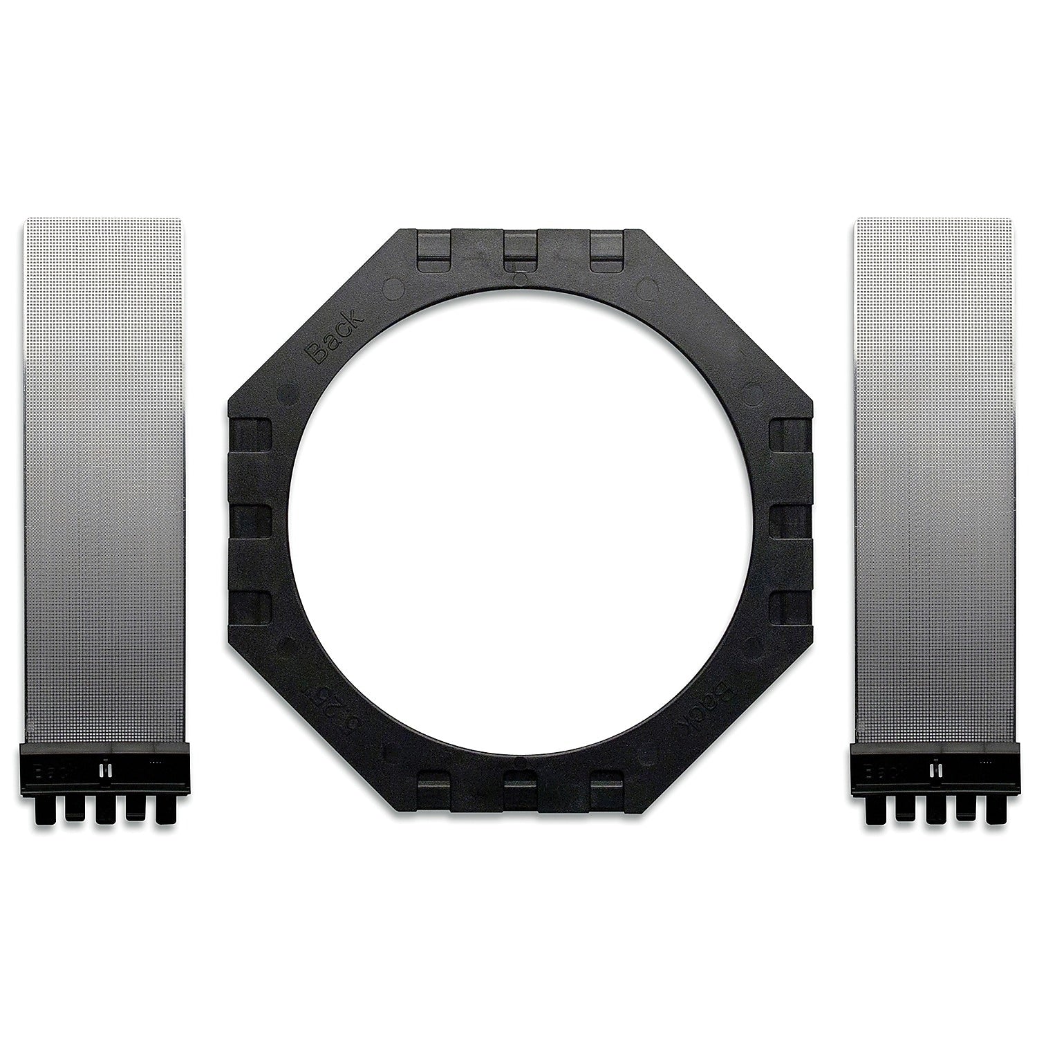 Russound In-Ceiling/In-Wall Rough-in Speaker Brackets (SB-C80 8 Inch Speakers), Black