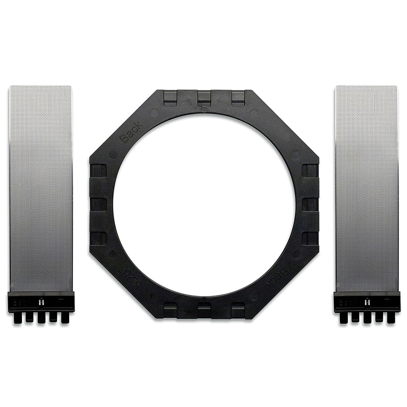 Russound In-Ceiling/In-Wall Rough-in Speaker Brackets (SB-C80 8 Inch Speakers), Black