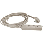 Stanley CordMax 9 3-Outlet Appliance Cord, White (31125)