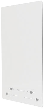 Deflect-O Surface Mount Sneeze Guard, 31.75"H x 23.75"W, Clear Acrylic, 2/Carton (PBCMA2331F)