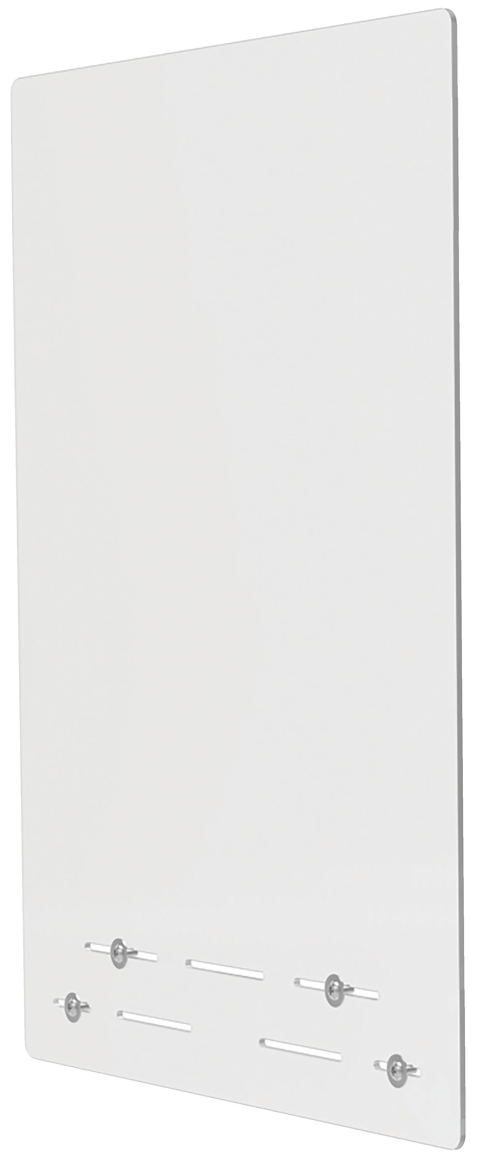 Deflect-O Surface Mount Sneeze Guard, 31.75"H x 23.75"W, Clear Acrylic, 2/Carton (PBCMA2331F)