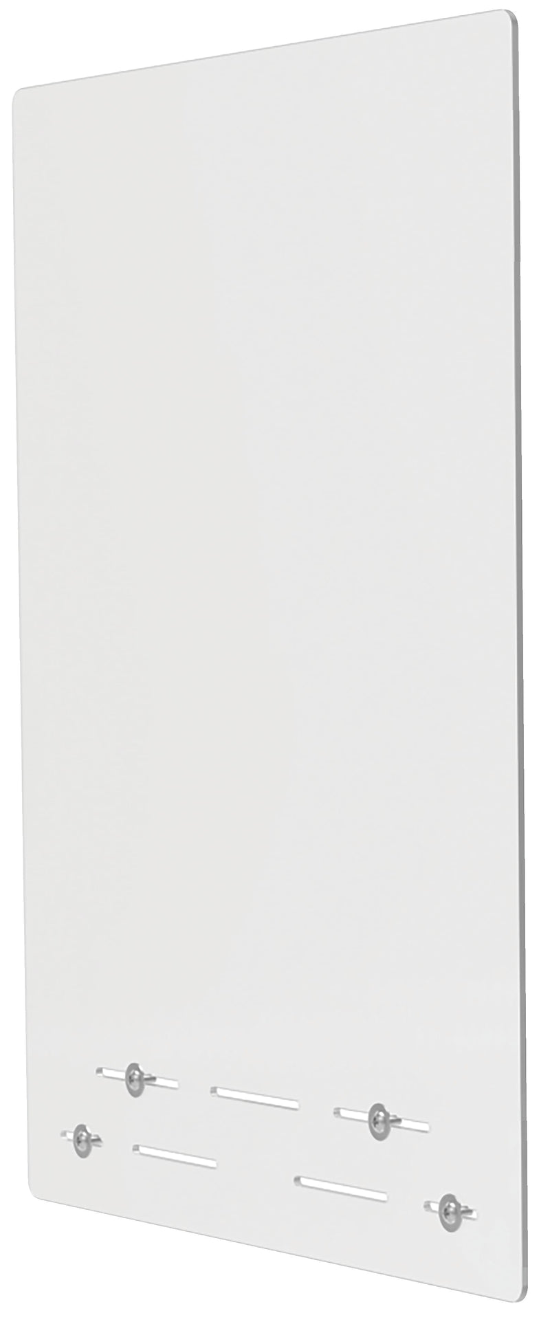 Deflect-O Surface Mount Sneeze Guard, 31.75"H x 23.75"W, Clear Acrylic, 2/Carton (PBCMA2331F)