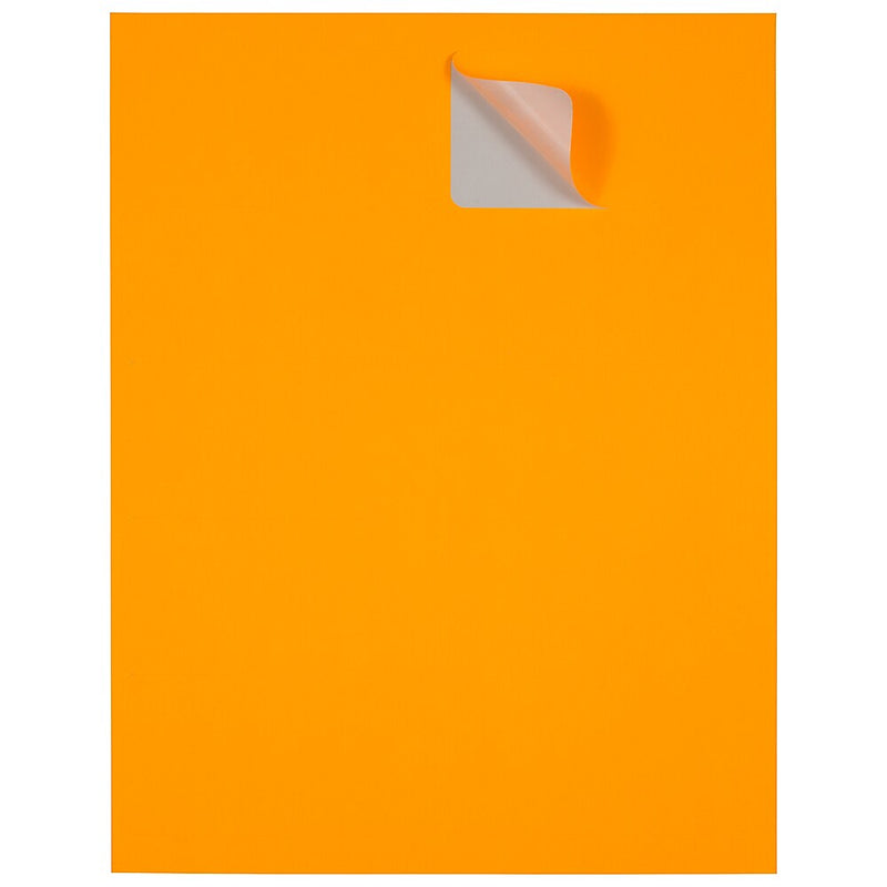 JAM Paper Laser/Inkjet Shipping Labels, 2" x 4", Neon Orange, 10 Labels/Sheet, 12 Sheets/Pack (35432826)