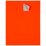 JAM Paper Laser/Inkjet Shipping Labels, 2" x 4", Neon Red, 10 Labels/Sheet, 12 Sheets/Pack (354328034)