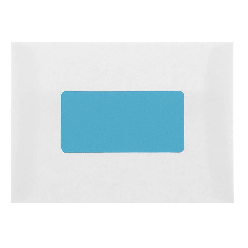 JAM Paper Laser/Inkjet Shipping Address Labels, 2" x 4", Blue, 10 Labels/Sheet, 12 Sheets/Pack (302725768)