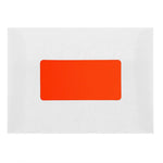 JAM Paper Laser/Inkjet Shipping Labels, 2" x 4", Neon Red, 10 Labels/Sheet, 12 Sheets/Pack (354328034)