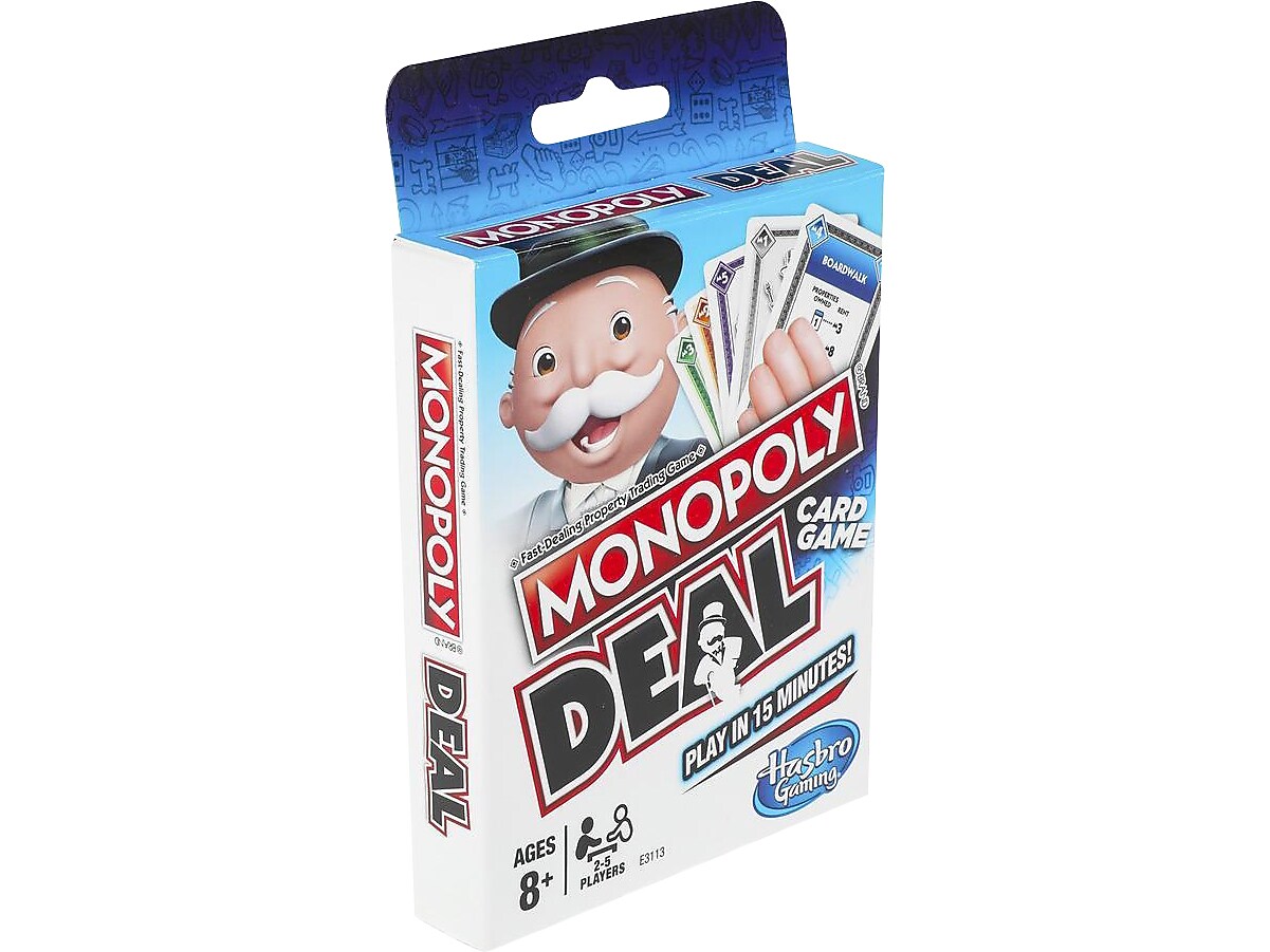 Hasbro Monopoly Deal Card Game, Entertainment, Elementary (E3113)