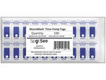 ShockWatch WarmMark Short-Run 25°C/77°F Single Window Chemical Temperature Indicator, 100/Box (WM 25/77-8)