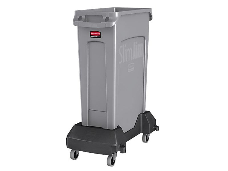 Rubbermaid Slim Jim Resin Dolly, Black (1980602)