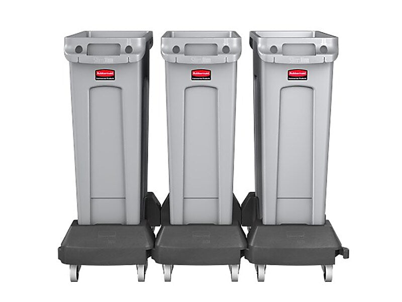 Rubbermaid Slim Jim Resin Dolly, Black (1980602)
