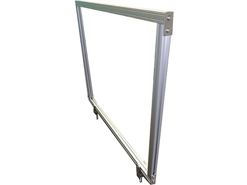 Ghent Clamp Mount Sneeze Guard, 24"H x 59"W, Frosted Acrylic (DPSF2459-A)