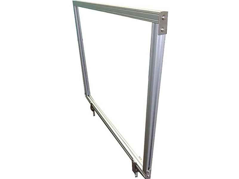 Ghent Clamp Mount Sneeze Guard, 24"H x 29"W, Frosted Acrylic (DPSF2429-A)