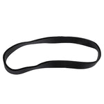 JAM Paper Colored Multi-Purpose #64 Rubber Bands, 3.5" x 0.25", Non-Latex, Black, 100/Pack (33364RBBL)