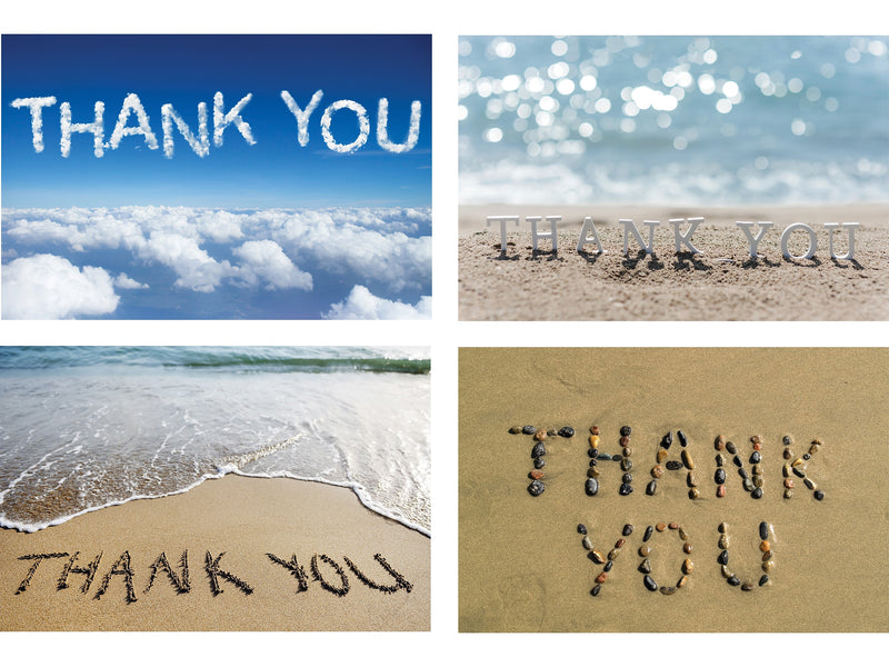 Better Office Thank You Cards with Envelopes, 4" x 6", Assorted Colors, 100/Pack (64522)