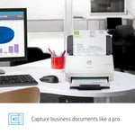 HP Scanjet Pro 2000 s2 Duplex Desktop Document Scanner, White (6FW06A#BGJ)