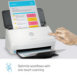 HP Scanjet Pro 2000 s2 Duplex Desktop Document Scanner, White (6FW06A#BGJ)