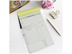 Cosco Simple 2-Part Carbonless Work Orders, 5.5" x 8.5", 50 Sets/Book (074001)
