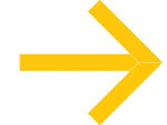 Superior Mark® Floor Decal, Arrow, 2" tape, 41.5" x 34", PVC, Yellow (IN-40-637)
