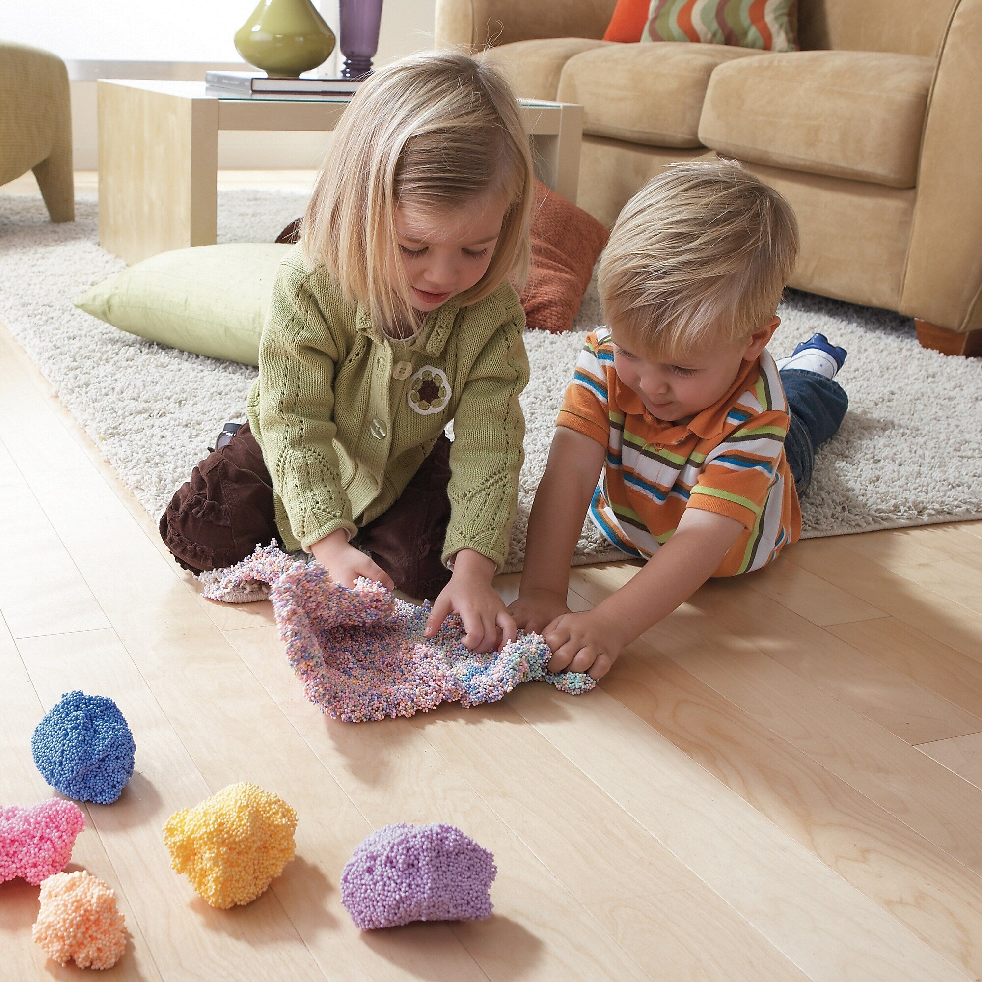 Educational Insights Playfoam, Classic Colors, Pack of 4 (EI-1900)